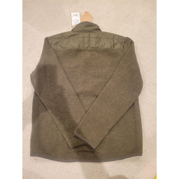 NWT Prana IncrediWool 1/2 Zip Sweater Pullover Men's XL Slate Green Heather - Picture 3 of 9